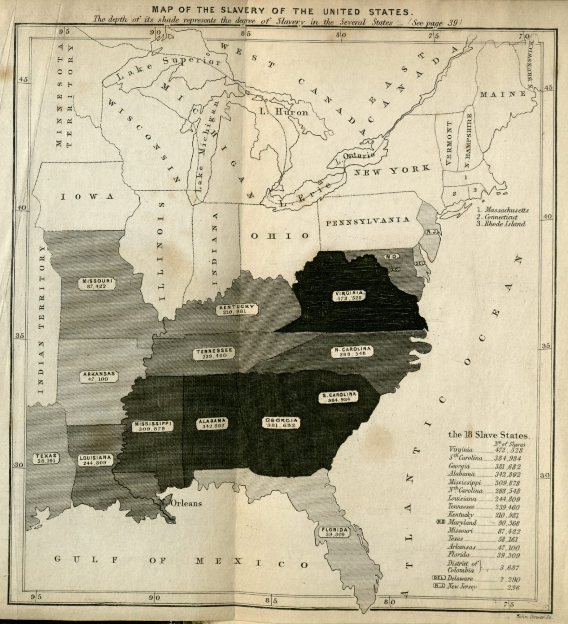 How Slavery Flourished In The United States In Charts And Maps | My XXX ...