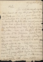 Letter from Daniel Oliver to Jonathan Chapman