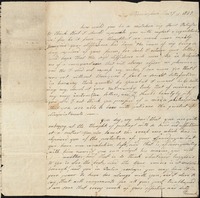 Letters from Jane Clarke to Elizabeth (Oliver) Waterhouse