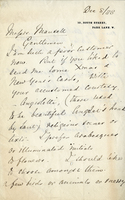 Letter from Florence Nightingale to Messrs. Mausell