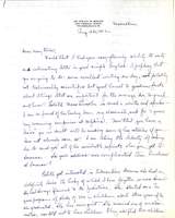 Letter from Emily P. Bacon to Mary Ellen Avery