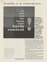 We can end the battle over birth control!
