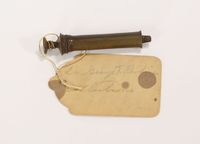 Small syringe, late 19th century