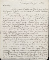 Letter from Benjamin Waterhouse to Nathaniel Bowditch