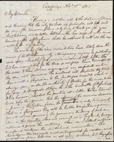 Letter from Benjamin Waterhouse to Edward Jenner