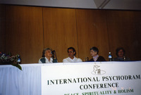 Zerka T. Moreno at the International Psychodrama Conference
