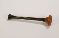 Wooden monaural stethoscope, 19th century