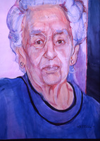 Painting of Alma Dea Morani
