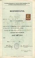 Diploma from the Gymnasium, Vienna
