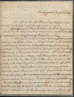 Letters from Peter Oliver to Benjamin Waterhouse
