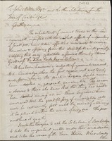 Letter from Benjamin Waterhouse to John Mellen