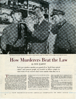 &quot;How murderers beat the law,&quot; from The Saturday Evening Post, December 10, 1949.