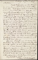 Letters from Benjamin Waterhouse to Ms. Fansher
