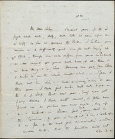 Letters from William Ware to John Ware