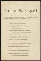 The blind man&#039;s appeal