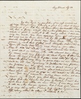 Letter from Mary (Waterhouse) Ware to Benjamin Waterhouse