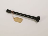 Wooden monaural stethoscope, 19th century