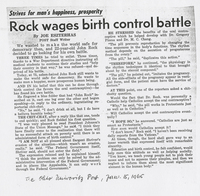 Rock wages birth control battle