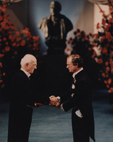 Dr. Murray Receiving Nobel Prize