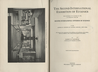 The Second International Exhibition of Eugenics