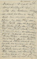 Letter from Annie Fields to Sarah Orne Jewett