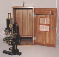 Ernst Leitz monocular microscope