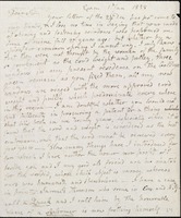 Letter from Benjamin Waterhouse to Sylvanus Fansher