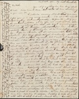 Letters from John Fothergill Waterhouse to Benjamin Waterhouse