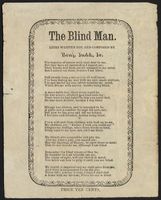 The blind man