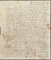 Letter from Andrew Oliver Waterhouse to John Fothergill Waterhouse
