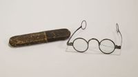 A pair of spectacles or eyeglasses, beginning of the 18th century