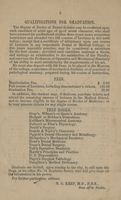 Announcement of the Dental School of Harvard University, Session 1868-69