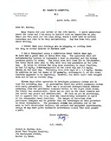 Joseph Murray and Roy Calne correspondence