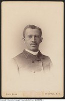 W. E. B. Du Bois photograph from the Harvard College Class of 1890 Class Book, 1890
