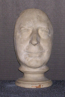 Phrenology cast of face of Sir James Edward Smith, 1812-1824