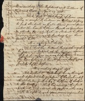 Document from Harvard University to Benjamin Waterhouse