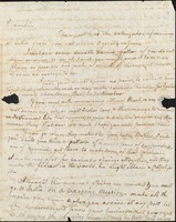 Letter from John Fothergill Waterhouse to Sylvanus Fansher