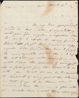 Letters from Elizabeth Watson to Elizabeth (Oliver) Waterhouse