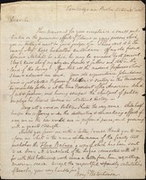 Letter from Benjamin Waterhouse to Jean Luzac