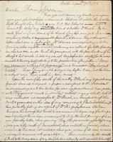 Letter from Benjamin Waterhouse to Thomas Jefferson